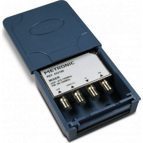 Metronic Antenne extérieure Coupleur d&-39 extérieur étanche FM/UHF/UHF