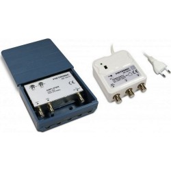 Metronic Antenne extérieure Amplificateur coupleur d&-39 ext./2 entrées