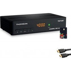Thomson Décodeur satellite Pack Récepteur Tv Satellite Full Hd + C