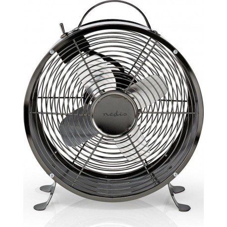 Nedis Ventilateur de bureau rétro Diamètre 25cm 2 Vitesses Bronze
