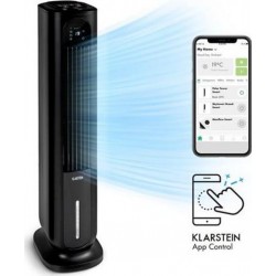Klarstein Rafraîchisseur d'air Polar Tower Smart 85W - Noir