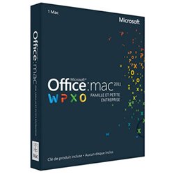 Microsoft Office 2011 Mac Famille et Petite Entreprise (version téléchargeable)